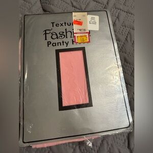 Vintage 1980’s Pink Textured Nylon Pantyhose Size Small